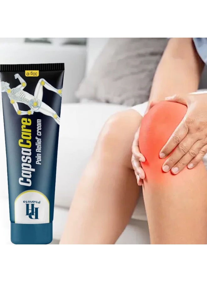 PHANSTA Fast-Acting Pain Relief Cream, a 30g formula for relieving muscle soreness and joint pain after exercise. - Image 2